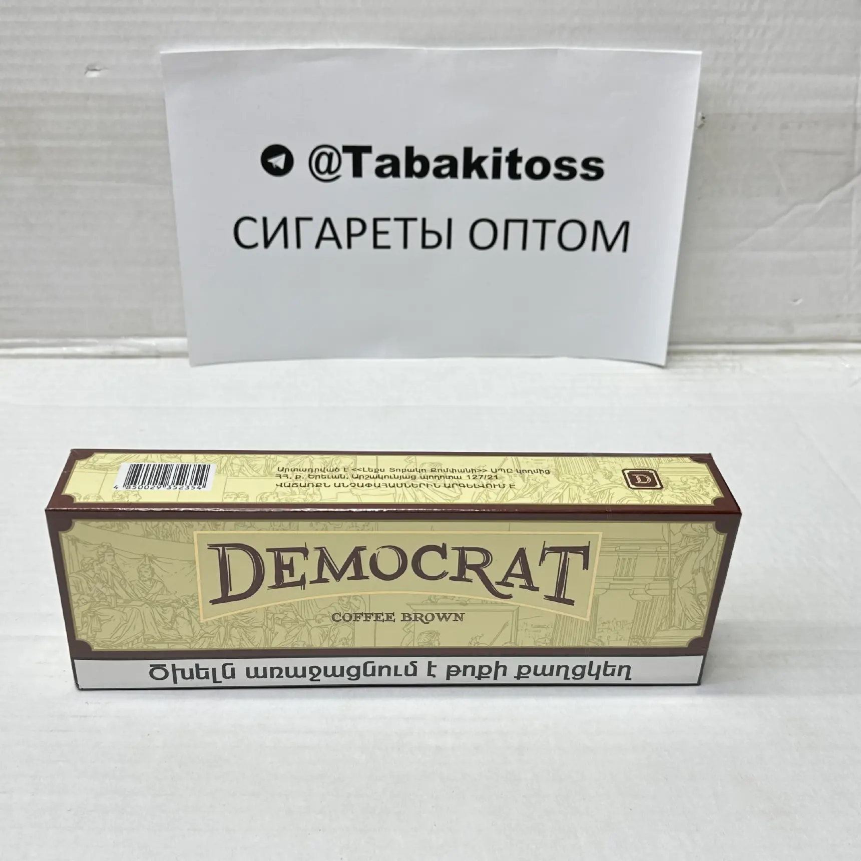 Democrat QS Coffee Brown(Шоколад,Компакт)