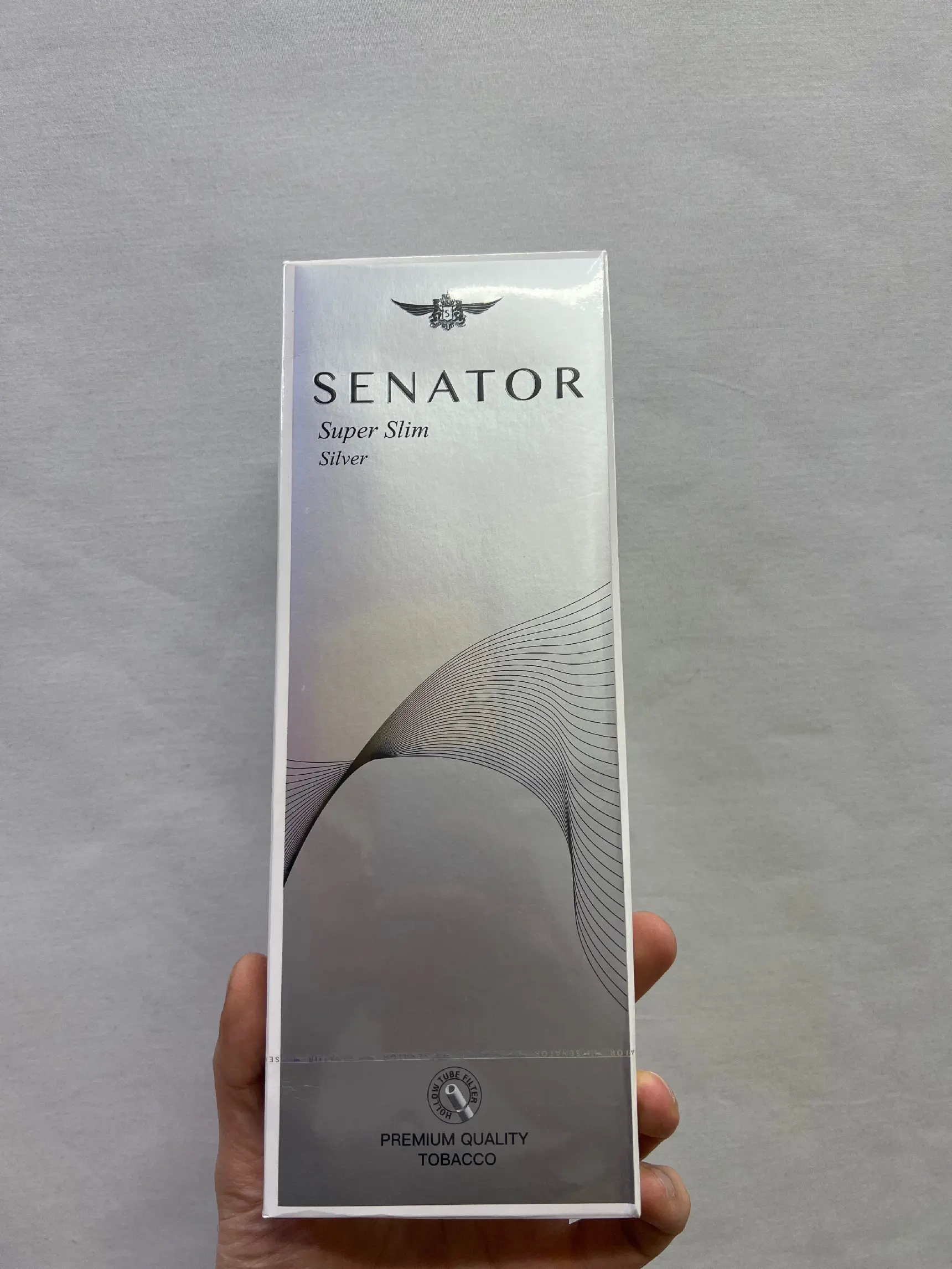Senator Silver Super Slim(Серый,Суперслим)