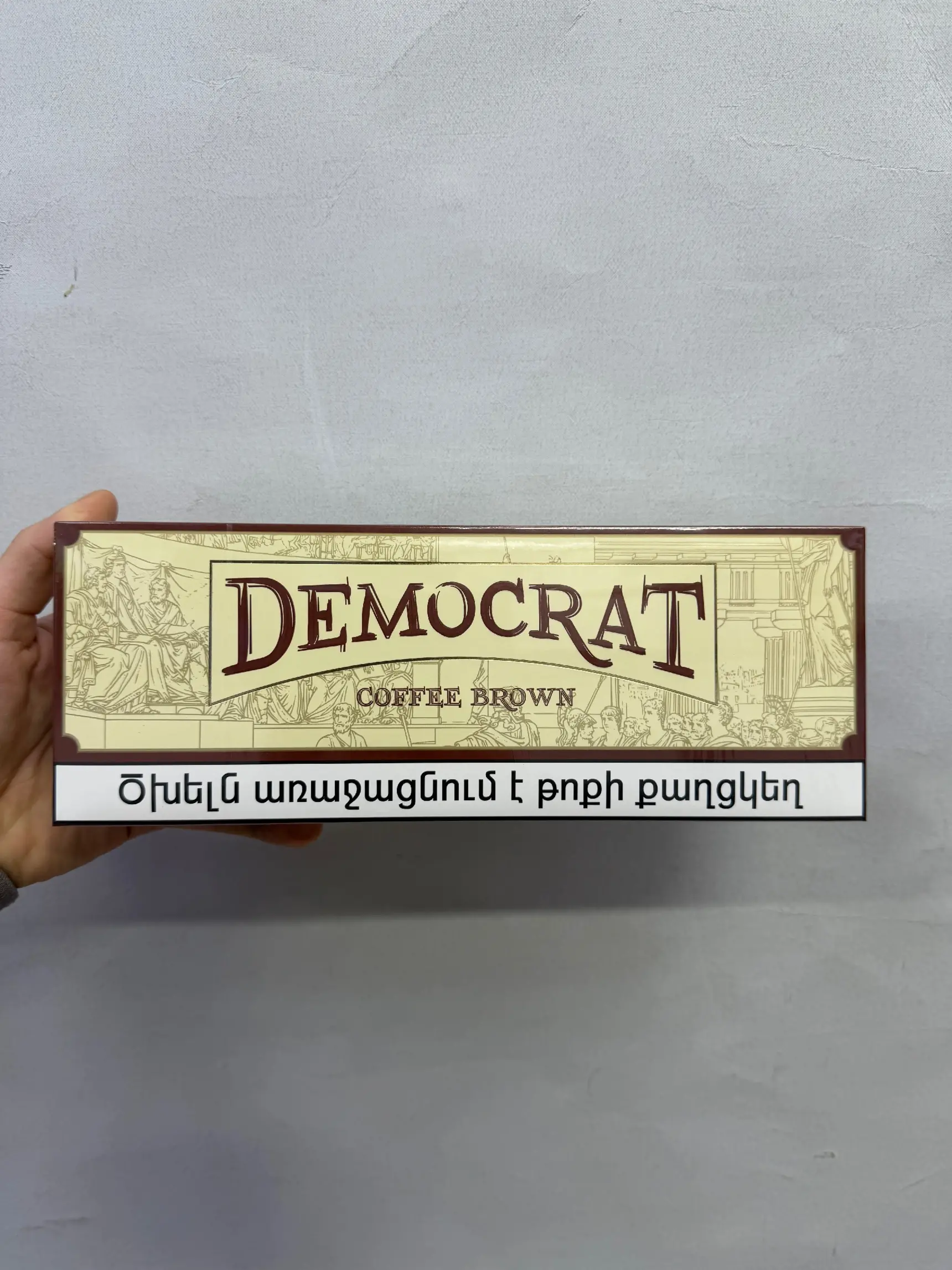 Democrat Coffee Brown SS(Шоколад,Суперслим)