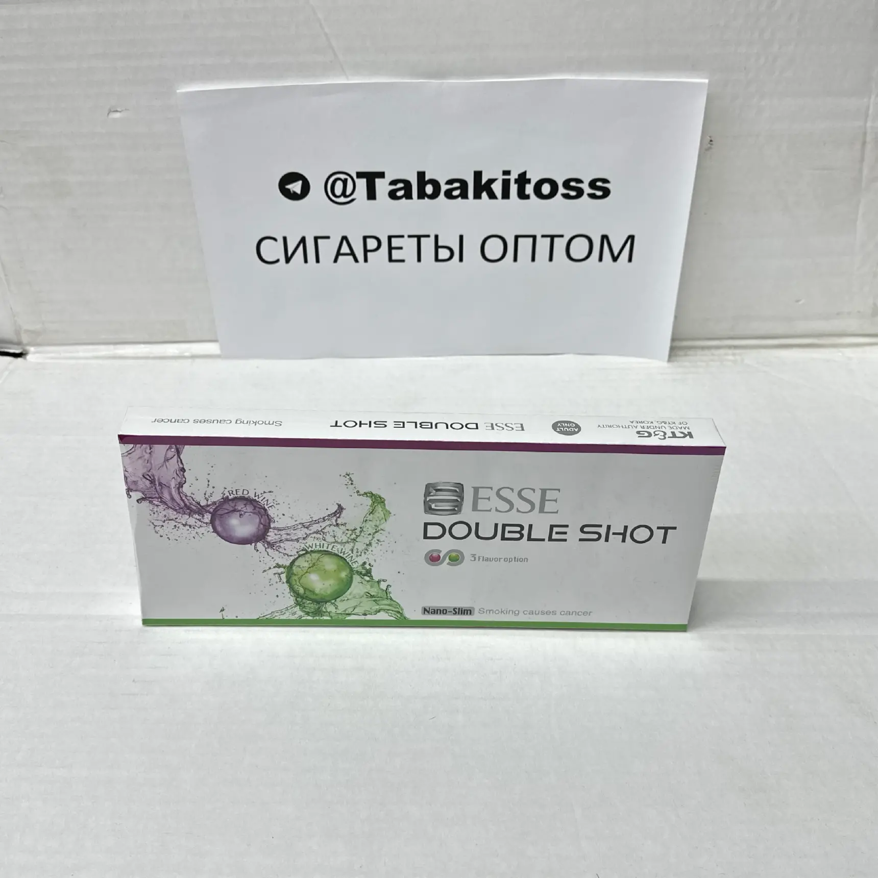 Esse Double Shot Nano Slim Duty Free(Белый и Красный Вино,Нано слим)