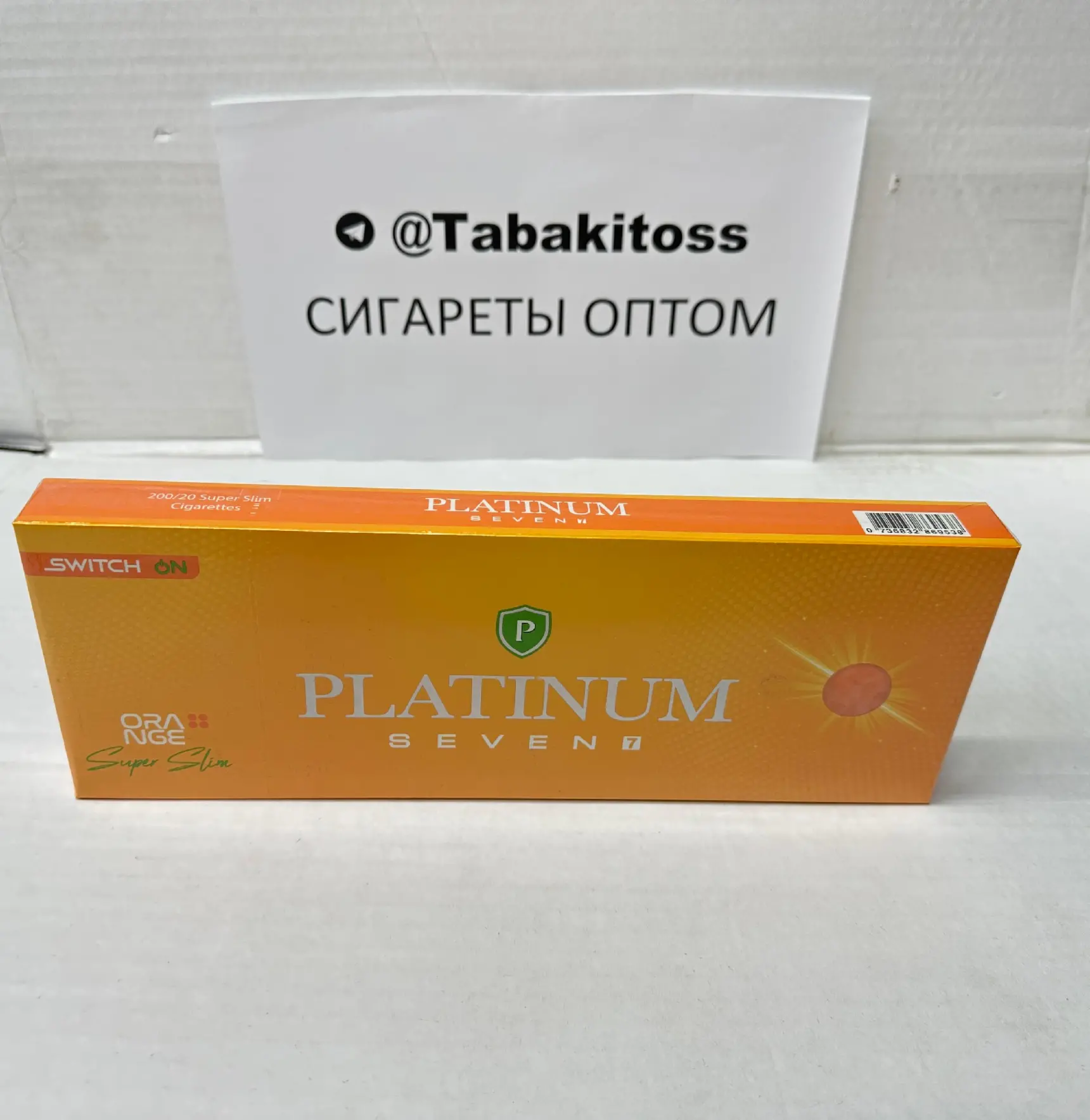 Platinum 7 Switch Orange Superslims (Апельсин, Кнопка,Суперслим)