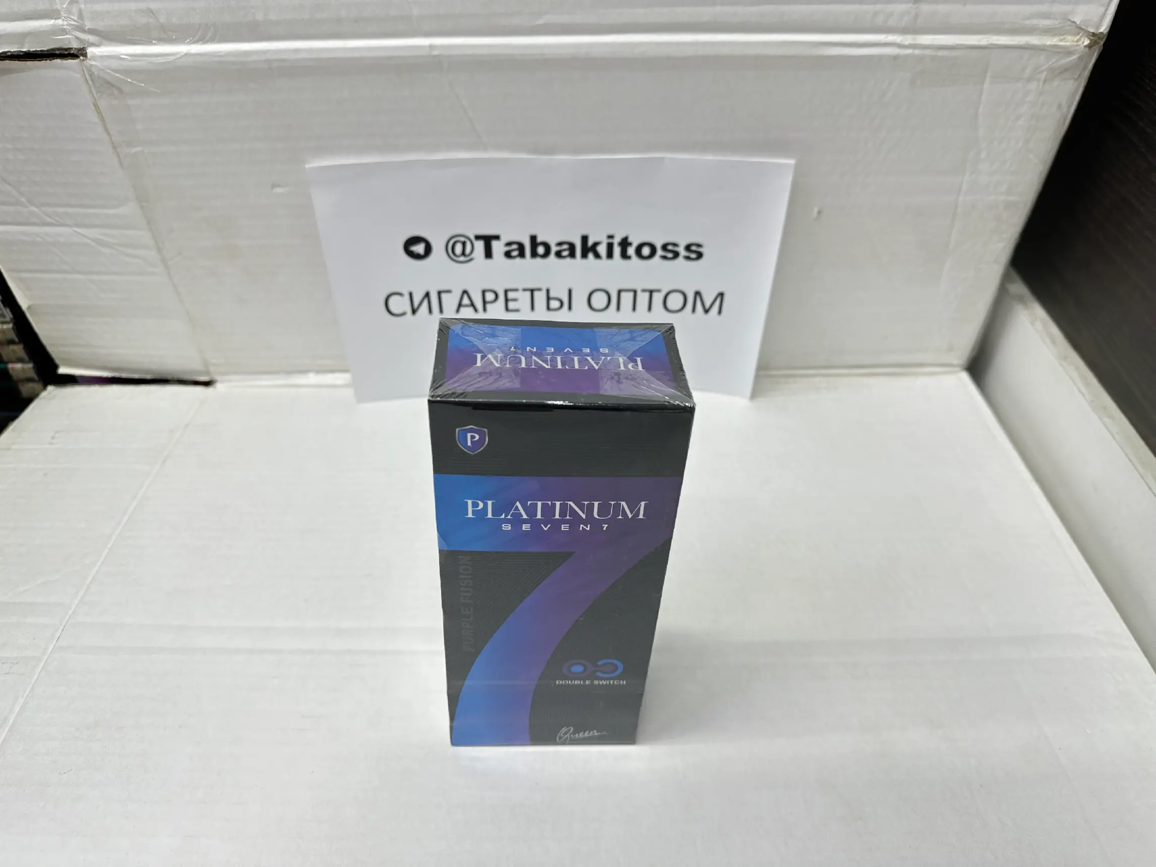 Platinum QS Double Switch(Черника-Ментол,Кнопка,Компакт)