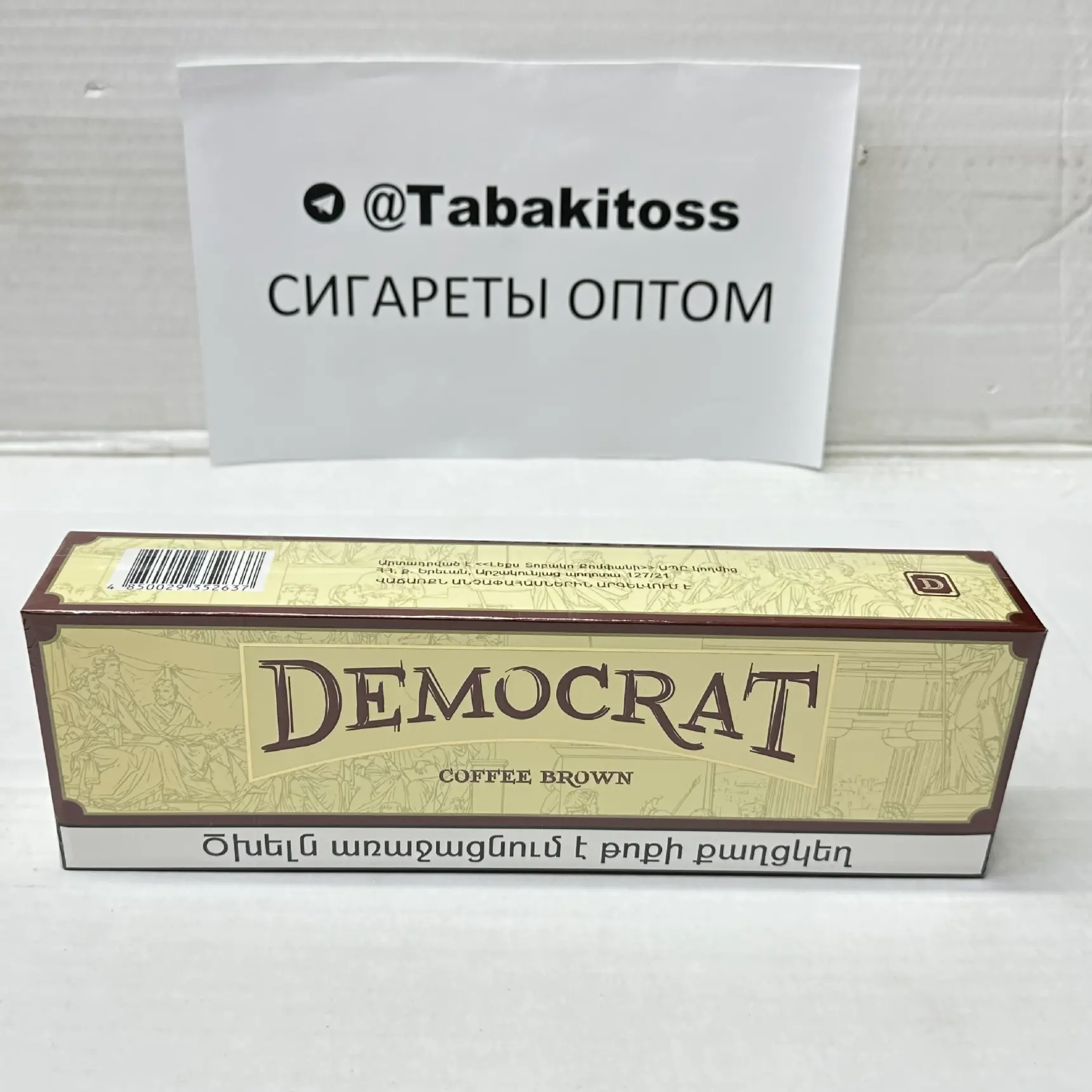 Democrat KS Coffee Brown(Шоколад,Толстый)