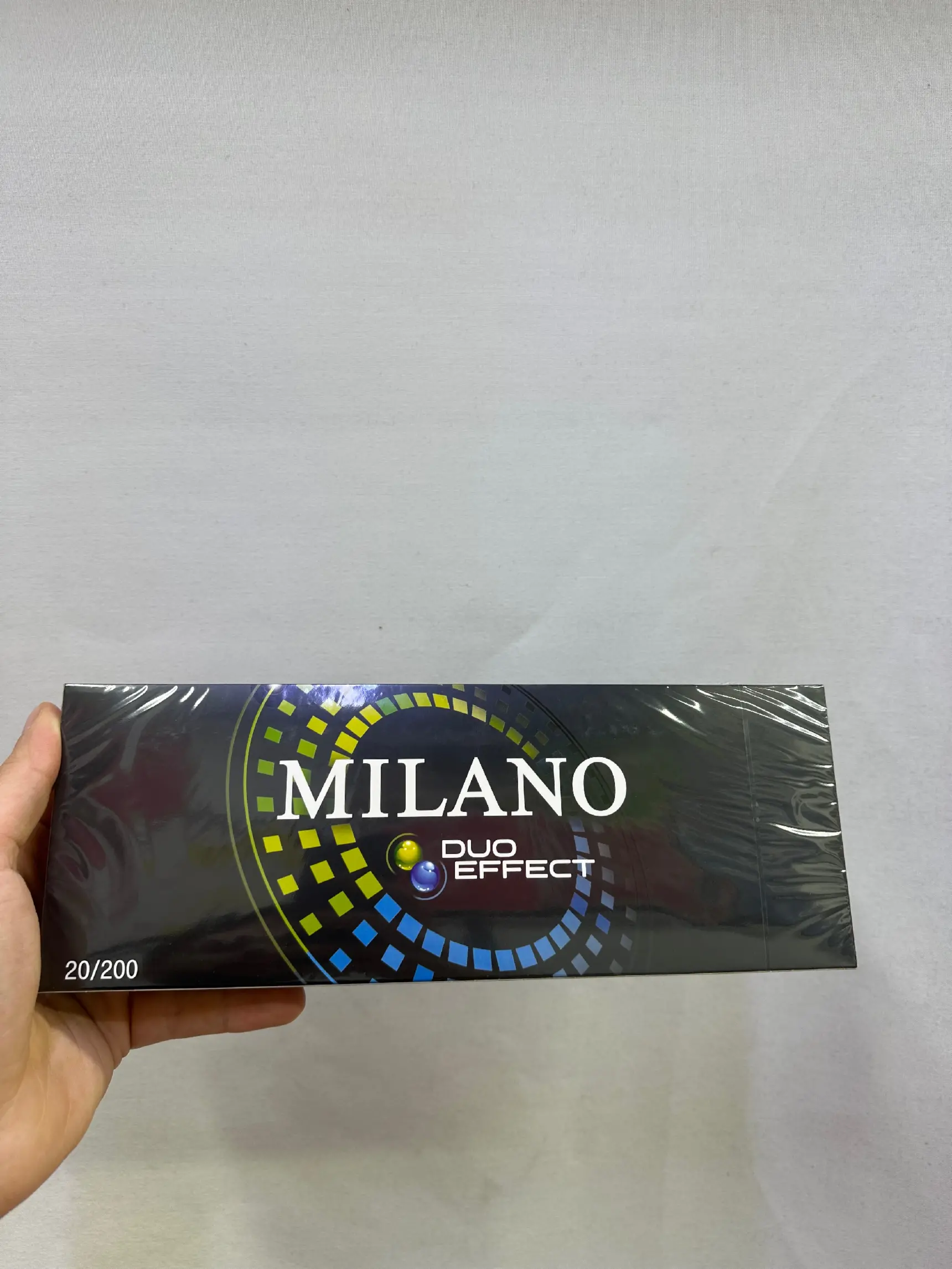 Milano Duo Effect SS(Яблоко/Ментол,Кнопка,Суперслим)
