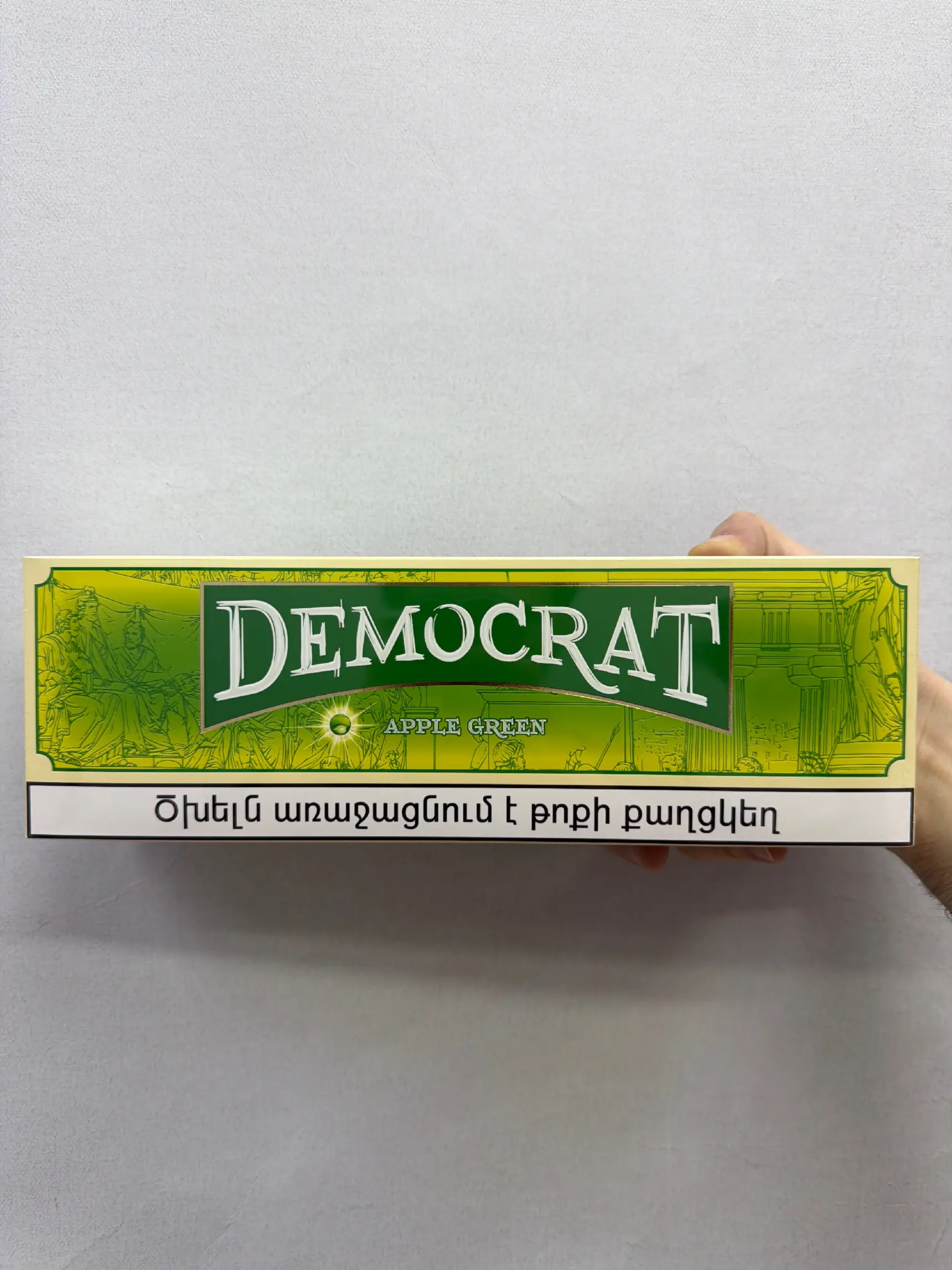 Democrat Green KS(Яблоко,Со Вкусом+С Кнопкой,Толстый)