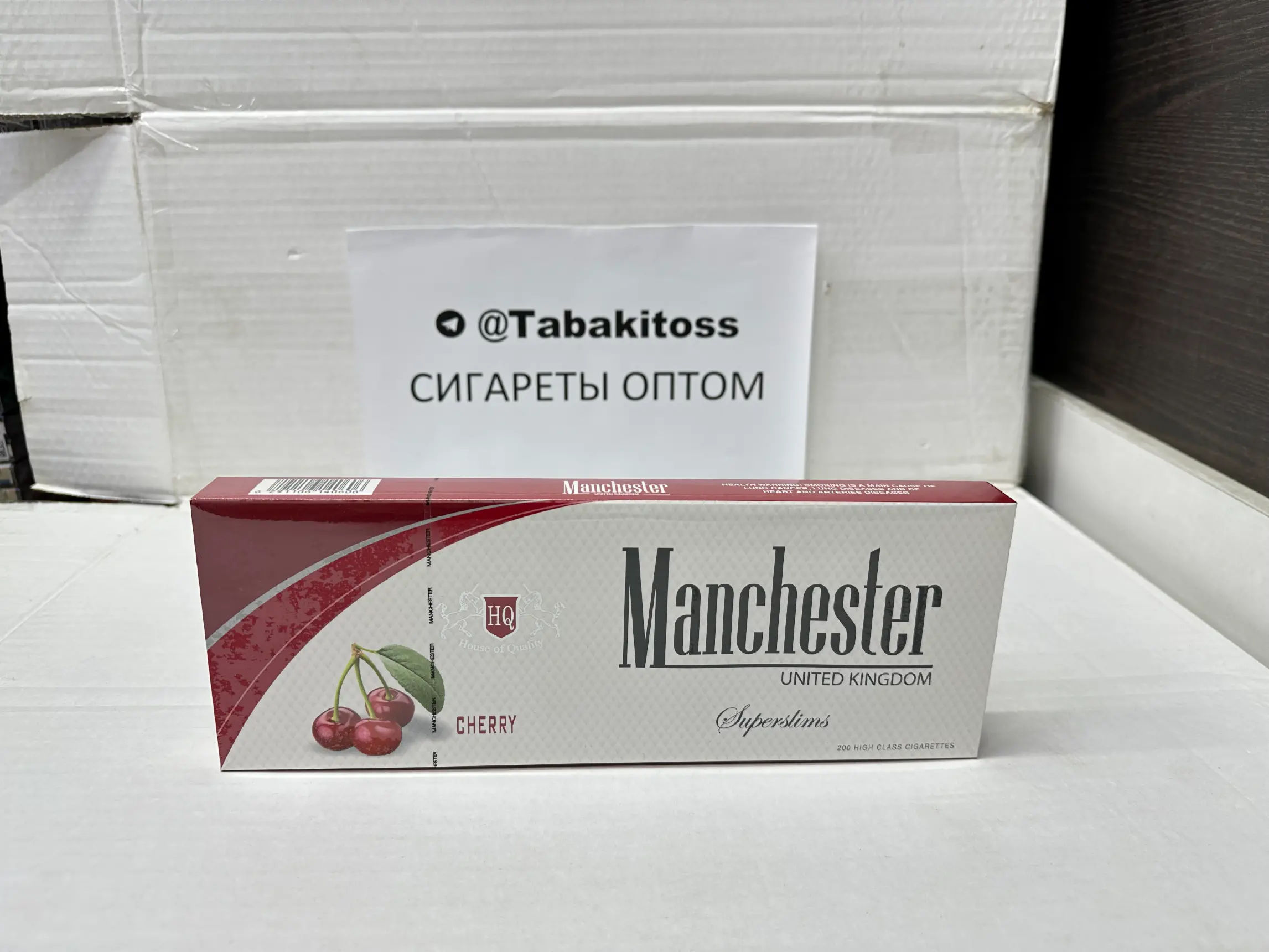 Manchester Cherry(Вишня,Суперслим)
